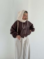 کت چرم گره ای کد 120457 - تصویر 7