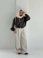 کت چرم گره ای کد 120457 - تصویر 14