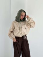کت چرم گره ای کد 120457 - تصویر 4