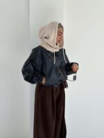 کت چرم گره ای کد 120457 - تصویر 18
