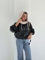 کت چرم گره ای کد 120457 - تصویر 24