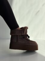 نیم بوت UGG لبه تدی کد 141405 - تصویر 11