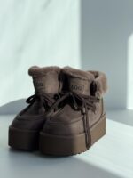 نیم بوت UGG لبه تدی کد 141405 - تصویر 13