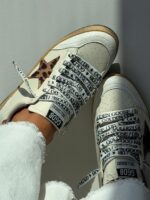 کتونی GOLDEN GOOSE پلنگی کد 141422 - تصویر 2