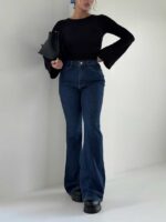 شلوار جین BOOT CUT کد 102492 - تصویر 4