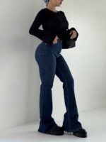 شلوار جین BOOT CUT کد 102492 - تصویر 2