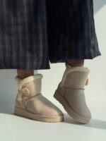 نیم بوت UGG دکمه ای کد 141421