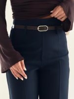 شلوار پارچه ای کمربندی QUZU کد 102497 - تصویر 7