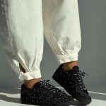 کتونی GOLDEN GOOSE نگین دار کد 141426