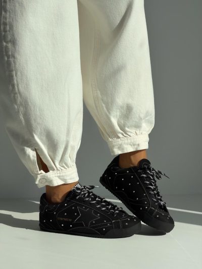 کتونی GOLDEN GOOSE نگین دار کد 141426