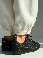 کتونی GOLDEN GOOSE نگین دار کد 141426 - تصویر 2