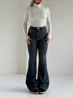 شلوار جین BOOT CUT کد 102493 - تصویر 2