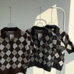 پلیور طرح لوزی QUSTYLE کد 201250